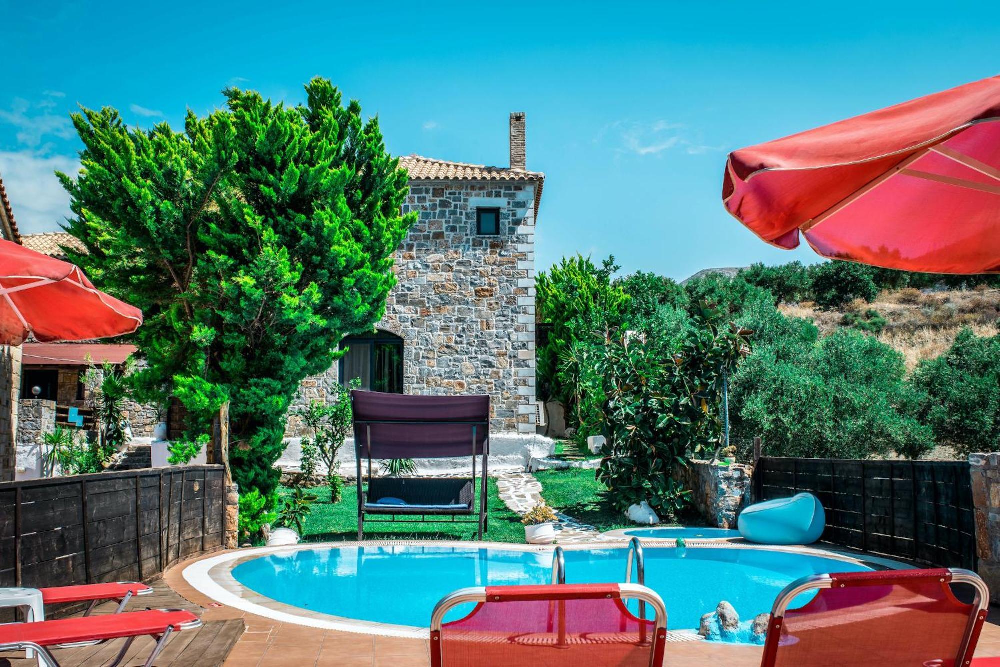 Niriides Luxury Villas 헐소니소스 외부 사진