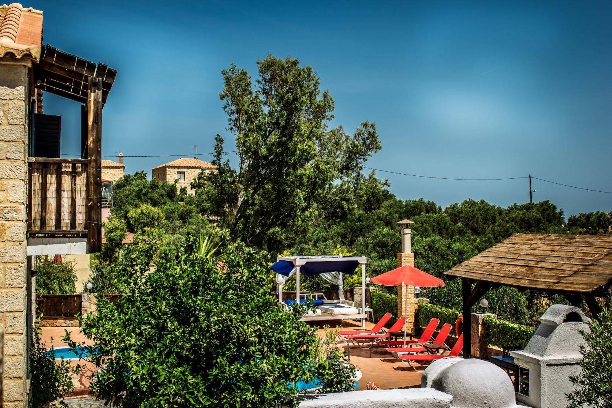 Niriides Luxury Villas 헐소니소스 외부 사진