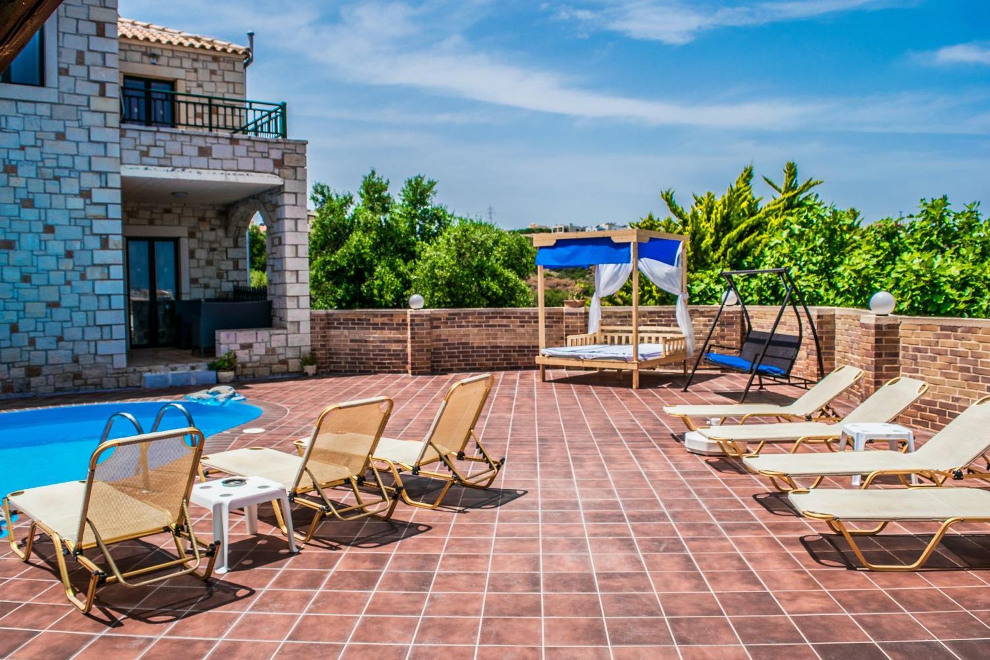 Niriides Luxury Villas 헐소니소스 외부 사진